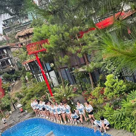 Bach Xanh House. Triangle Bungalow Tam Ðảo 외부 사진
