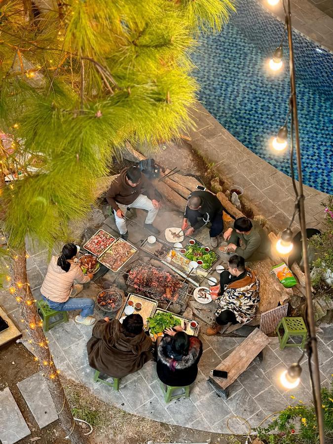 Bach Xanh House. Triangle Bungalow Tam Ðảo 외부 사진