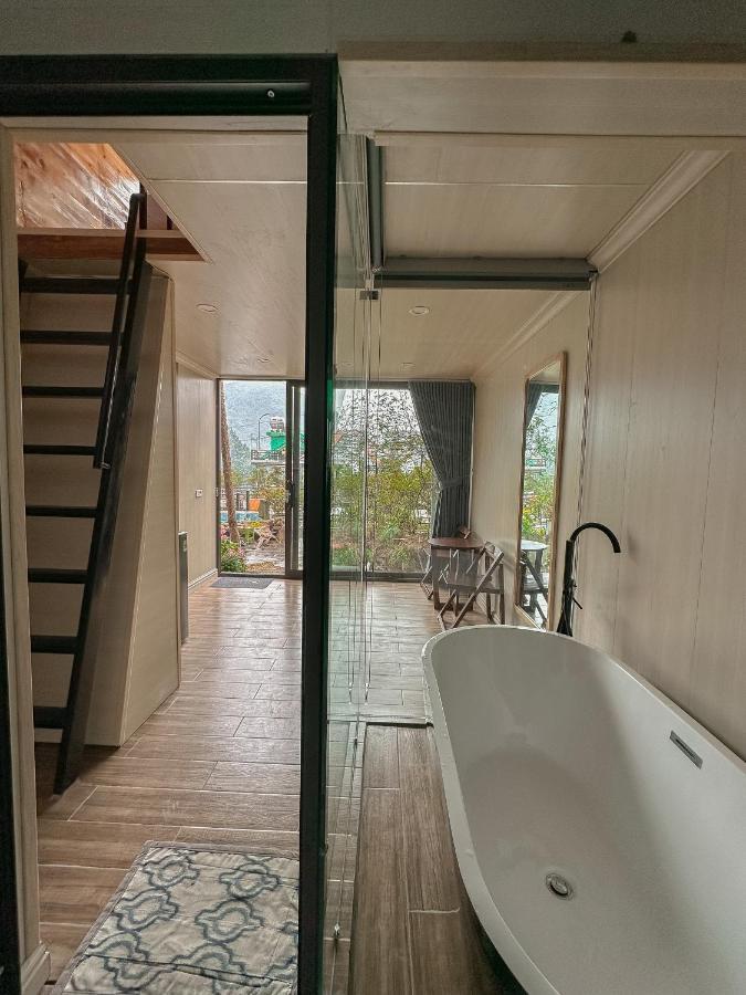 Bach Xanh House. Triangle Bungalow Tam Ðảo 외부 사진