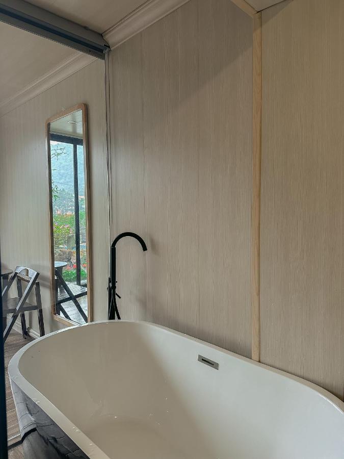 Bach Xanh House. Triangle Bungalow Tam Ðảo 외부 사진