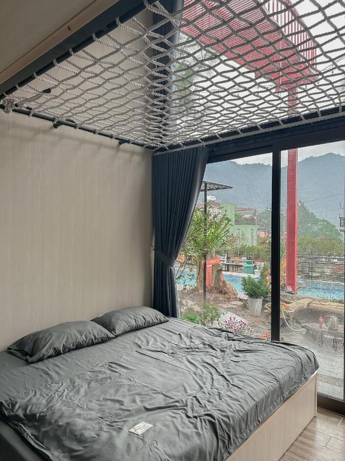 Bach Xanh House. Triangle Bungalow Tam Ðảo 외부 사진