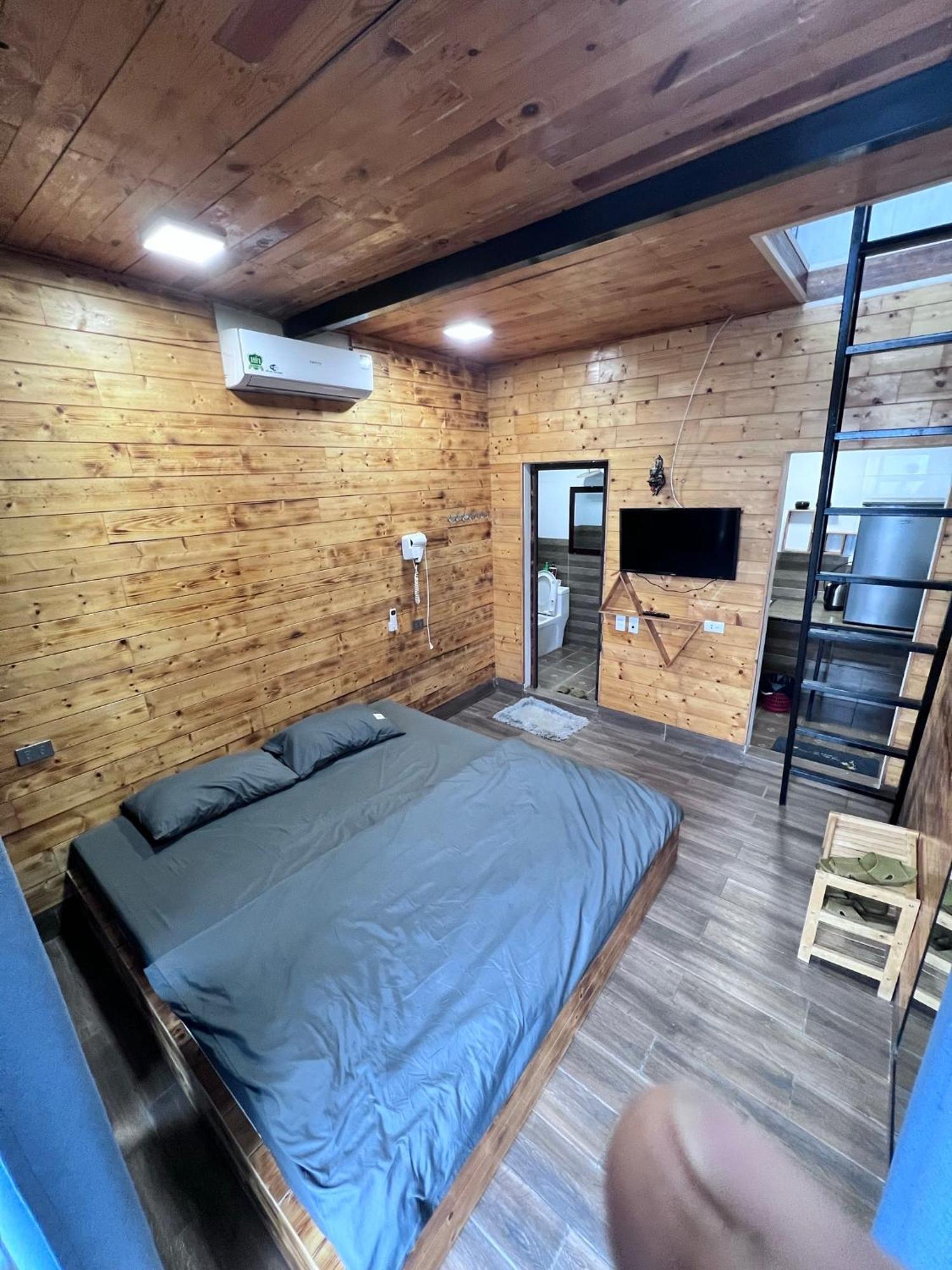 Bach Xanh House. Triangle Bungalow Tam Ðảo 외부 사진
