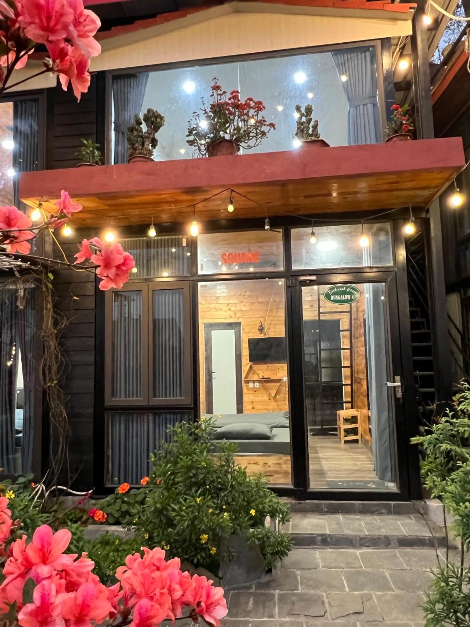 Bach Xanh House. Triangle Bungalow Tam Ðảo 외부 사진