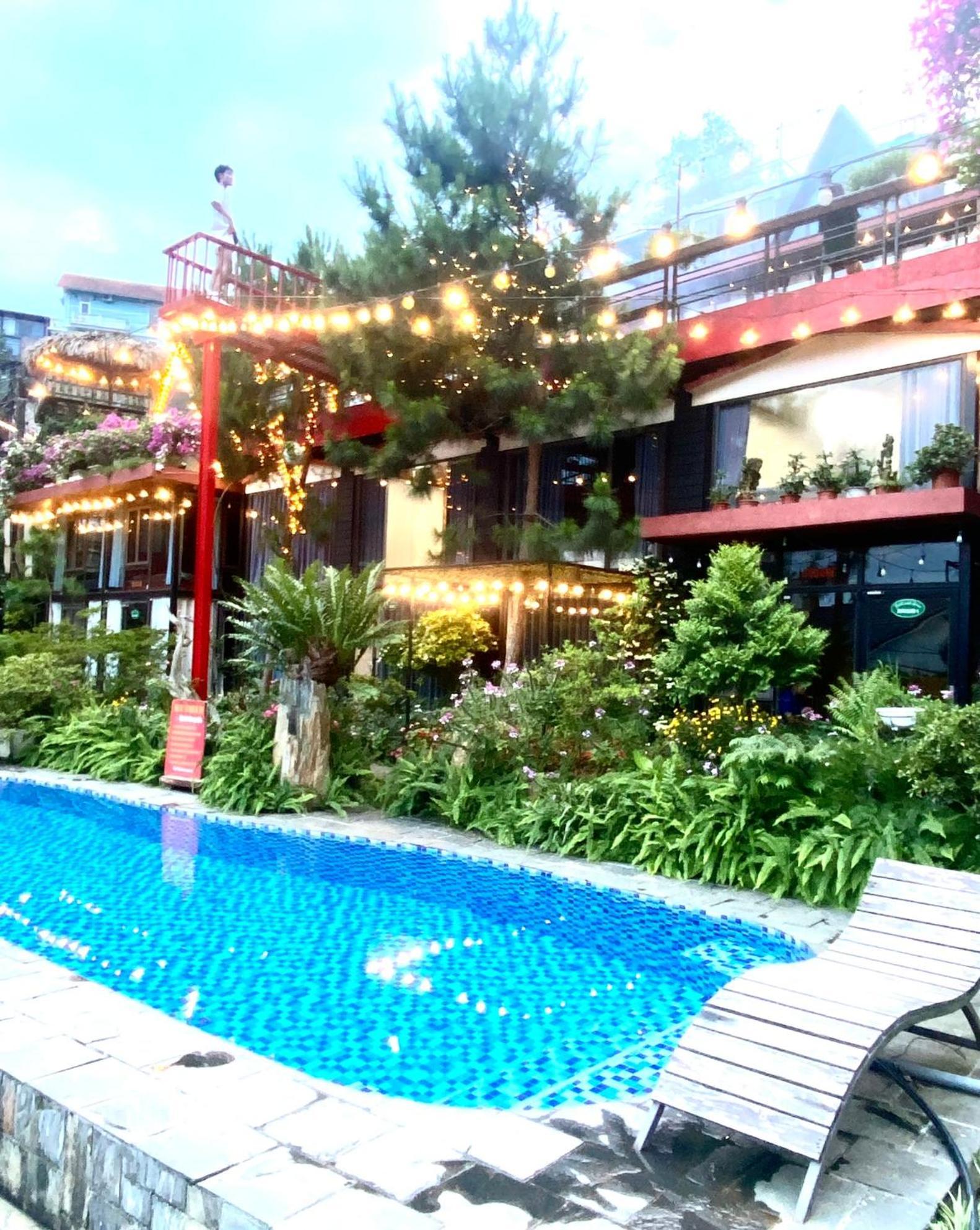 Bach Xanh House. Triangle Bungalow Tam Ðảo 외부 사진